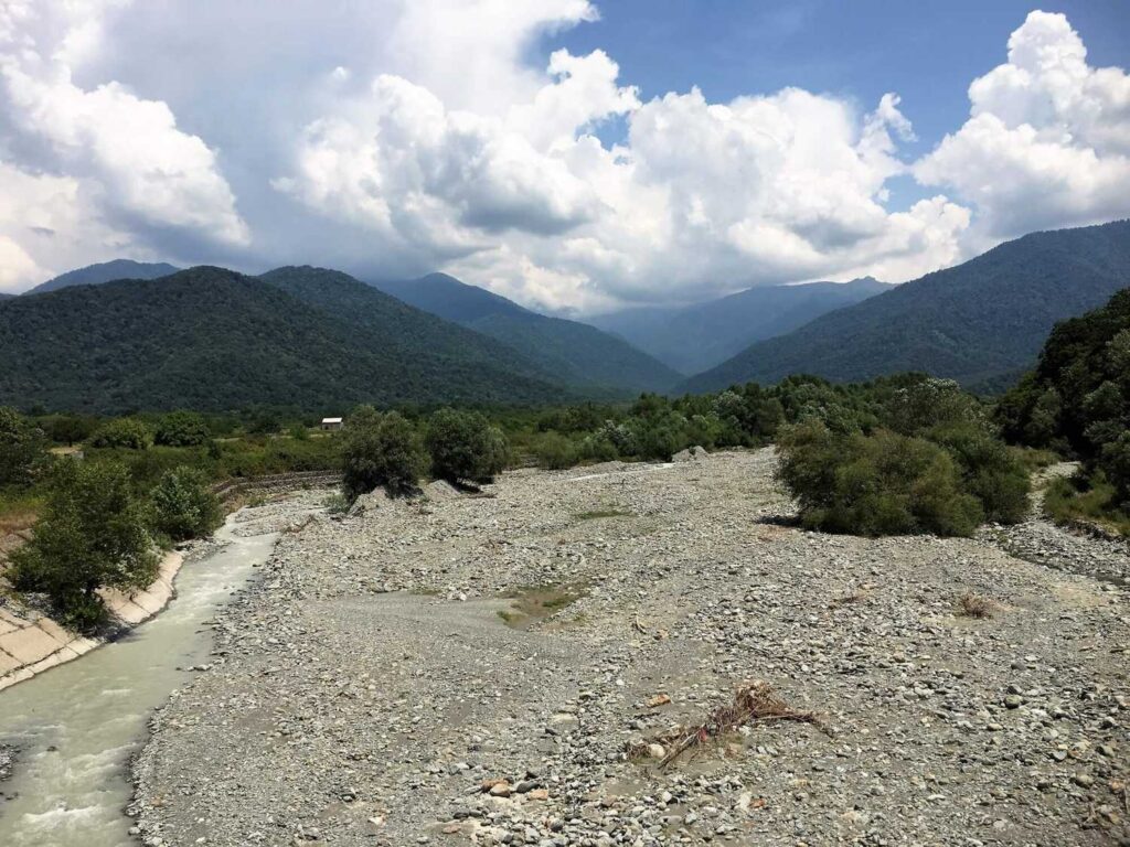 Azerbaijan Georgia border